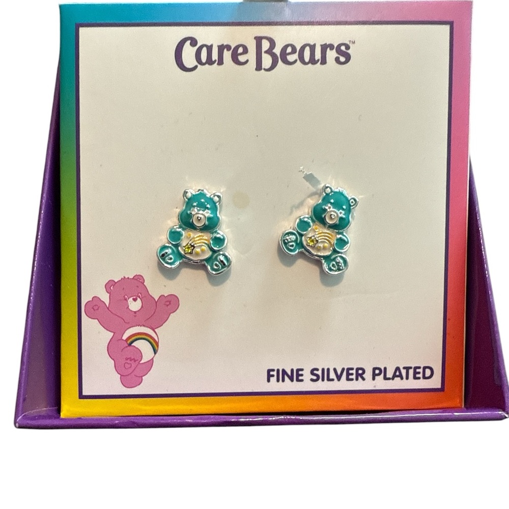 Care Bears Silver Plated Earrings